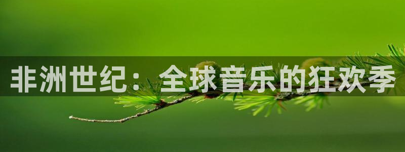 世界杯亚洲区预选赛积分榜:非洲世纪:全球音乐的狂欢季